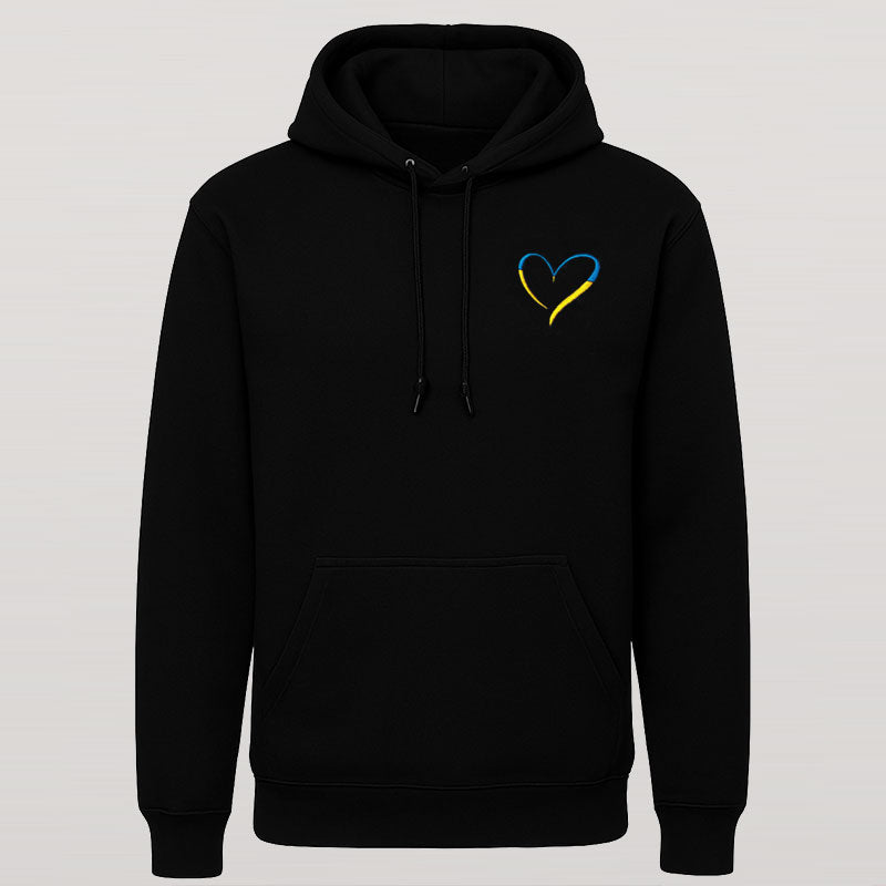 Love Ukraine Hoodie (Black)