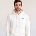 Ukraine Polo Hoodie (White)